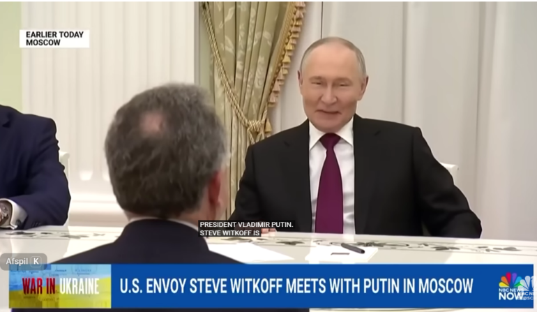 Den Korte Avis | Putin gave USA’s fredsplan den kolde skulder – Rusland vil fortsætte sin angrebskrig mod Ukraine