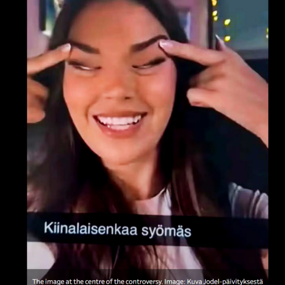 Den Korte Avis | Racismeskandale i Finland – Sarah mistede titlen som Miss Finland, da dette foto blev lagt ud på de sociale medier