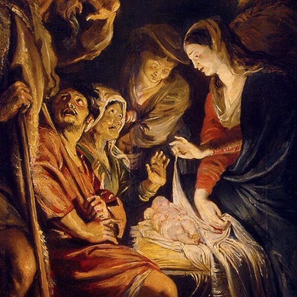 Hyrdenes tilbedelse (1608).