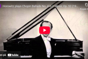 Mellemspil – Chopin: Ballade i f-moll op.52 (1842).