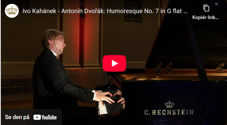 Mellemspil – Dvořák:  Humoreske nr. 7 in Gess-dur, op. 101 (1894).