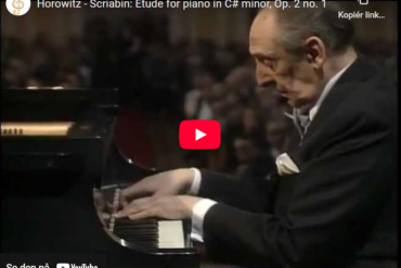 Mellemspil – Skrjabin: Etyde op.2 nr.1 i ciss-moll (1889).