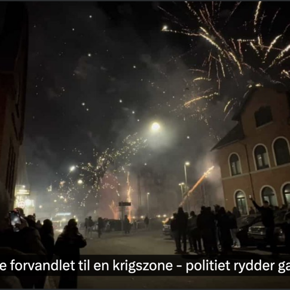Odense forvandlet til en krigszone