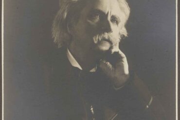 Portrett av komponisten Edvard Hagerup Grieg (1903).