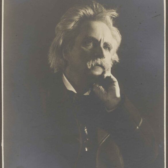 Portrett av komponisten Edvard Hagerup Grieg (1903).