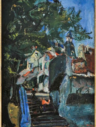 Trappene i Chartres (1933).