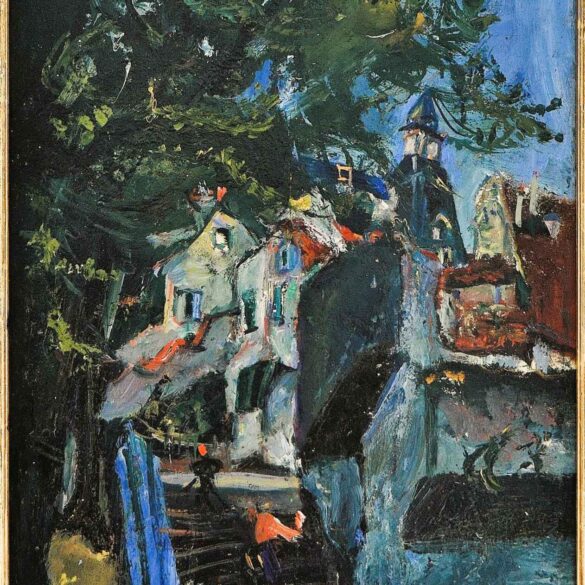 Trappene i Chartres (1933).