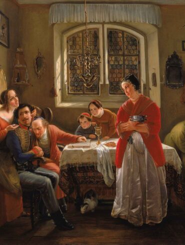 Veteranens hjemkomst (1833-34).