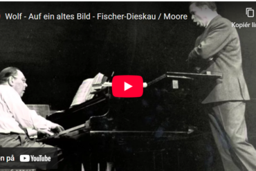 Wolf: Auf ein altes Bild (1888).