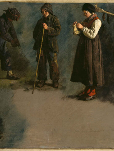 Bondeungdom (1900?).