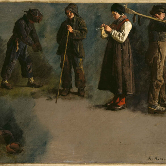 Bondeungdom (1900?).