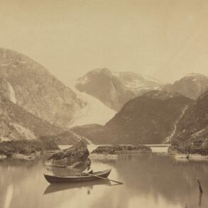 Bondhusbreen, Mauranger, Kvinnherad, Hordaland (1889-1900).