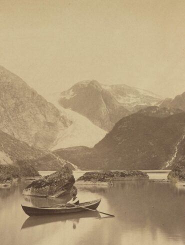 Bondhusbreen, Mauranger, Kvinnherad, Hordaland (1889-1900).