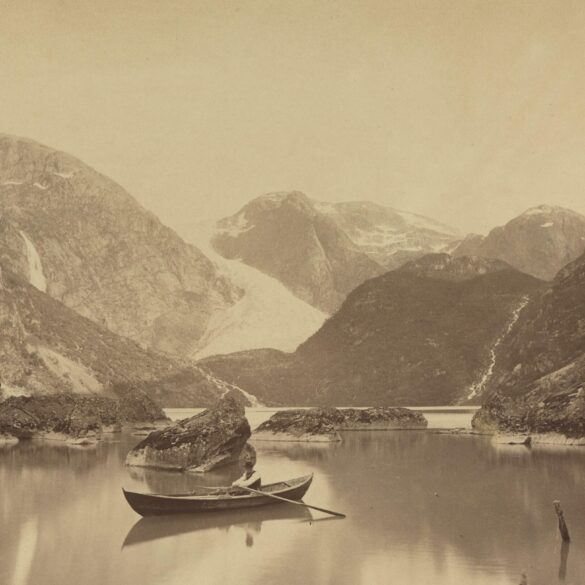 Bondhusbreen, Mauranger, Kvinnherad, Hordaland (1889-1900).