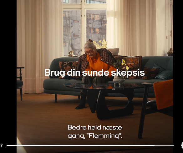 Den Korte Avis | Ligesom i TV-reklamen: “Bedre held næste gang, Flemming …”
