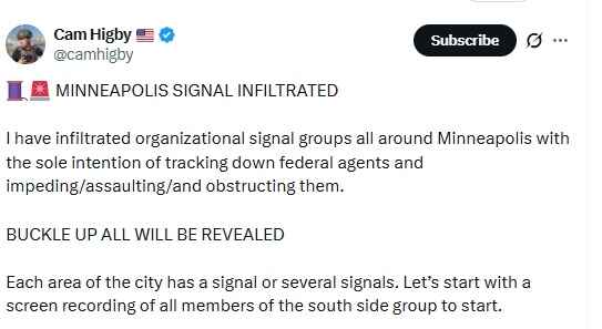 Dødstrusler fra den organiserede pøbel, der blokerer ICE i Minneapolis