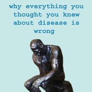 Forside på bog om sygdom