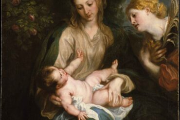 Madonna og barnet med den hellige Katharina av Alexandria (c.1630).