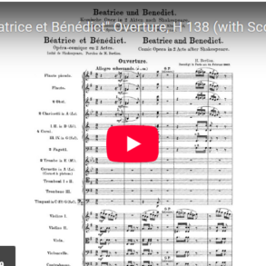 Mellemspil – Berlioz: Ouverture til Béatrice et Bénédict (1860-62).