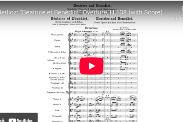 Mellemspil – Berlioz: Ouverture til Béatrice et Bénédict (1860-62).
