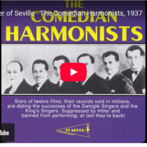 Mellemspil – The Comedian Harmonists synger Rossini
