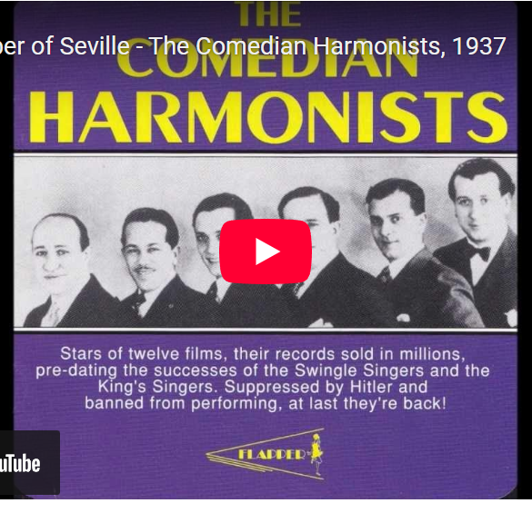 Mellemspil – The Comedian Harmonists synger Rossini