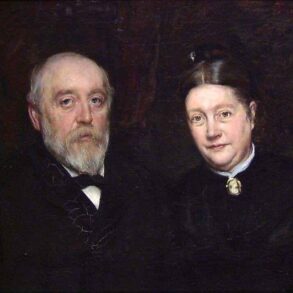 Portrett av kunstnerens foreldre (1889).