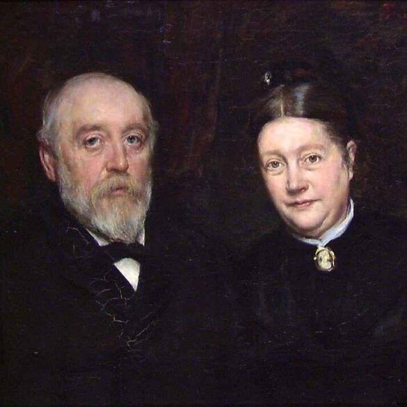 Portrett av kunstnerens foreldre (1889).