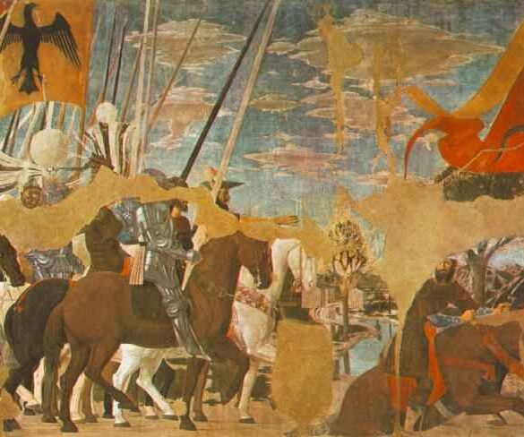 Slaget ved Pons Milvius (c.1458).