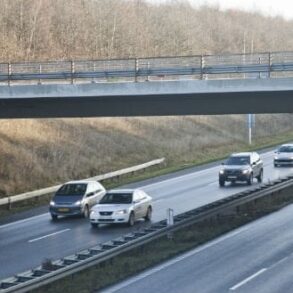 Tidlig fredag morgen blev bilist stoppet på motorvej af falsk betjent med onde hensigter