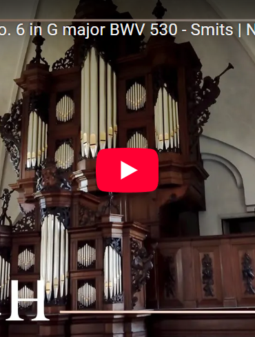 Bach – Orgelsonate nr. 6 in G-dur, BWV 530 (1727-32).