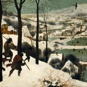 Jegere i snøen (1565).