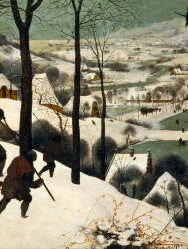 Jegere i snøen (1565).