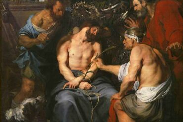 Jesus tornekrones (c.1620).