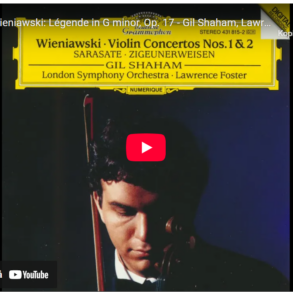 Mellemspil -Wieniawski: Legende i g-moll op. 17 (c.1860).