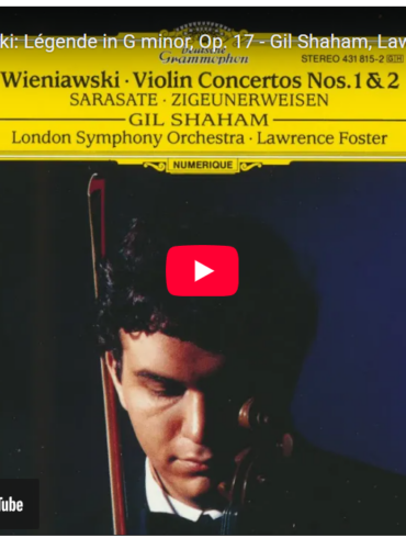 Mellemspil -Wieniawski: Legende i g-moll op. 17 (c.1860).