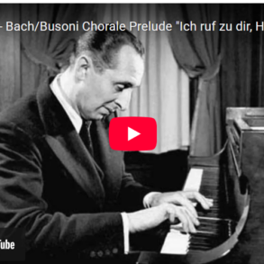 Mellemspil – Bach/Busoni: Ich ruf zu dir, Herr Jesu Christ.