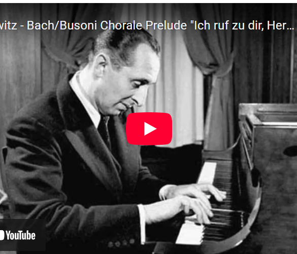 Mellemspil – Bach/Busoni: Ich ruf zu dir, Herr Jesu Christ.