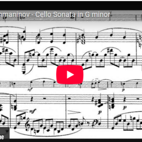 Mellemspil – Rakhmaninov: Cello-sonate i g-moll op.19 (1901).