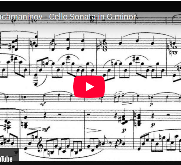 Mellemspil – Rakhmaninov: Cello-sonate i g-moll op.19 (1901).