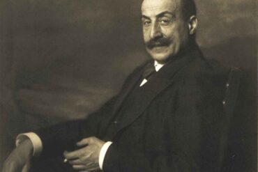 Portrett av maleren Max Liebermann (1906).