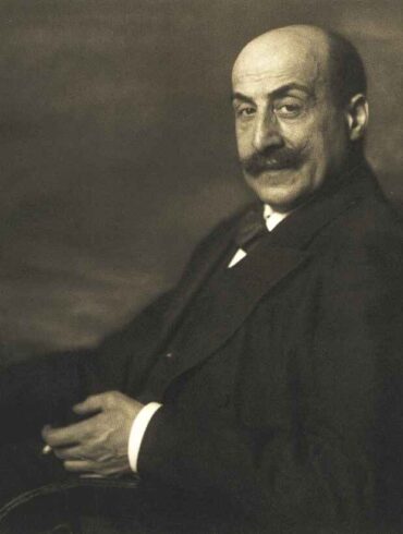 Portrett av maleren Max Liebermann (1906).