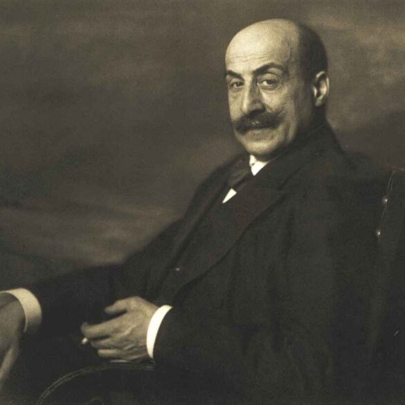 Portrett av maleren Max Liebermann (1906).