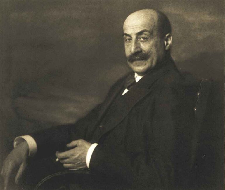 Portrett av maleren Max Liebermann (1906).