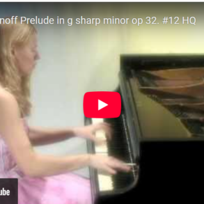 Rakhmaninov: Preludium i giss-moll op. 32 nr 12 (1910).