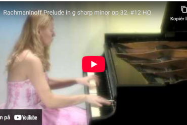 Rakhmaninov: Preludium i giss-moll op. 32 nr 12 (1910).