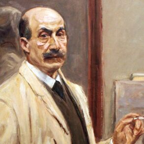 Selvportrett (1909-10).