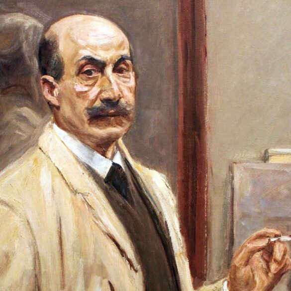 Selvportrett (1909-10).