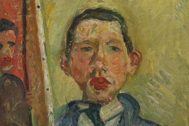 Selvportrett (1918).