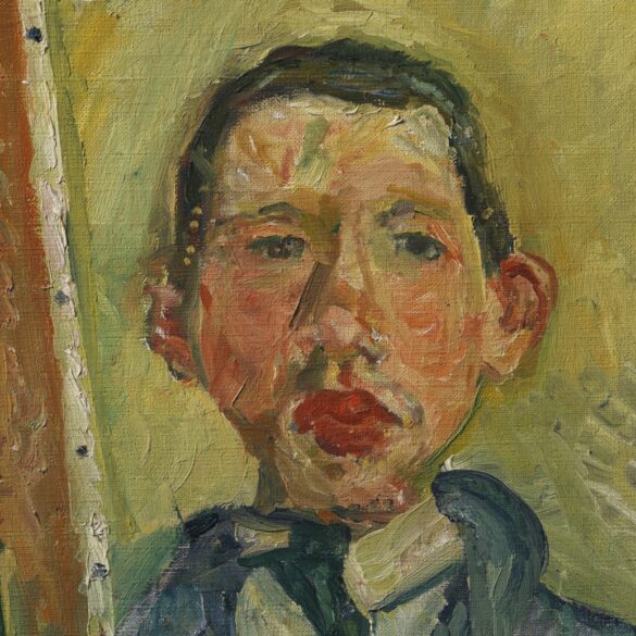 Selvportrett (1918).